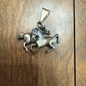 Silver Horse Pendant